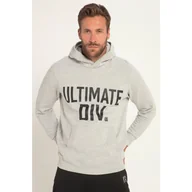 Bluzy sportowe męskie - Męska Bluza z kapturem kaptur nadruk Ultimate kieszeń kangurka - miniaturka - grafika 1