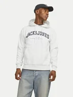 Bluzy męskie - Jack&Jones Bluza 12256521 Szary Relaxed Fit - miniaturka - grafika 1