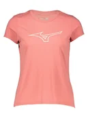 Koszulki sportowe damskie - Mizuno Koszulka sportowa w kolorze jasnoróżowym - miniaturka - grafika 1