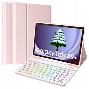 Etui z klawiaturą RGB do Samsung Galaxy Tab A9+ Plus SM-X210 obudowa case - Etui do tabletów Etui z klawiaturą RGB do Samsung Galaxy Tab A9+ Plus SM-X210 obudowa case - Etui do tabletów - miniaturka - grafika 1