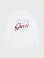 Bluzki damskie - Guess Bluzka J3RI27 K6YW1 Biały Regular Fit - miniaturka - grafika 1
