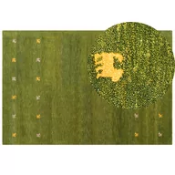 Dywany - Dywan wełniany 200x300 cm zielony YULAFI - miniaturka - grafika 1