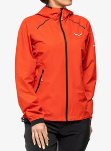 Kurtka damska Salewa Pedroc PTX 2,5L Light Jacket - flame - Kurtki damskie - miniaturka - grafika 1
