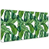 Podkładki na biurko - Duża podkładka na biurko Botaniczne liście 100x50cm, Dywanomat - miniaturka - grafika 1