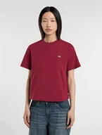Koszulki i topy damskie - t-shirt donna dickies oakport boxy - dk0a4y8l k741 tibetan red - miniaturka - grafika 1