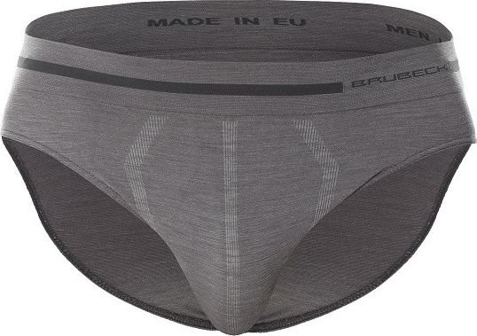 Brubeck BE10050 Slipy męskie COMFORT WOOL ciemnoszary S
