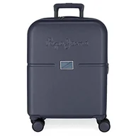 Walizki - Pepe Jeans Accent Walizka kabinowa Niebieski 40x55x20 cms Twarde mocowanie ABS Wbudowany 37L 3,22 kg 4 koła Bagaż ręczny, niebieski, Maleta, Walizka kabinowa - miniaturka - grafika 1