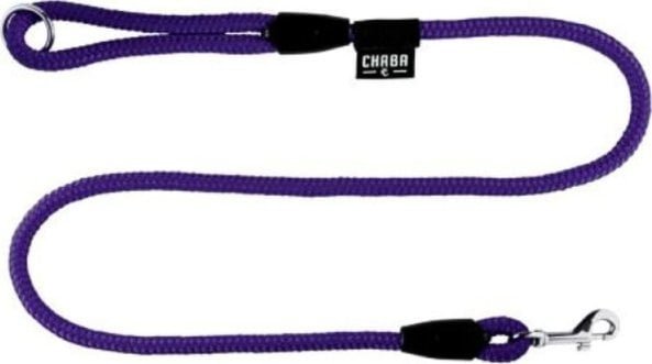 Chaba CHABA - Smycz linka 6mm/1,3m Fioletowa