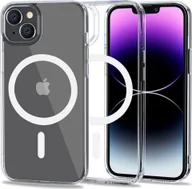 Etui i futerały do telefonów - Etui Izmael Magsafe do Apple iPhone 14 - przezroczyste KP23631 - miniaturka - grafika 1