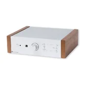 Wzmacniacze - Pro-Ject Pre Box DS2 Digital - srebrny + walnut - miniaturka - grafika 1