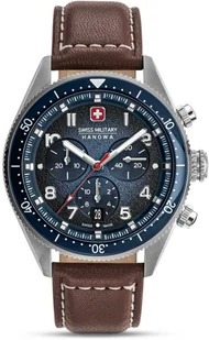 Zegarek Zegarek męski SWISS MILITARY SMWGC0003802 granatowy klasyczny - Zegarki męskie - miniaturka - grafika 1