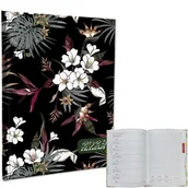 Kalendarze - Kalendarz 2026 A5 tygodniowy notatka Kwiaty - kalendarz - miniaturka - grafika 1