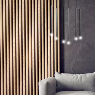 Emibig SELTER 6 BLACK 552/6 lampa wisząca 6x20W/G9 IP20 552/6 - Lampy sufitowe - miniaturka - grafika 4