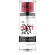 Toniki i hydrolaty do twarzy - Catrice Catrice Oil-Control Matt Fixing Spray 50 ml - miniaturka - grafika 1
