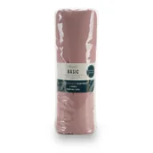 Prześcieradła - Prześcieradło BASIC 160 x 200 cm + 30 cm pudrowy róż - miniaturka - grafika 1