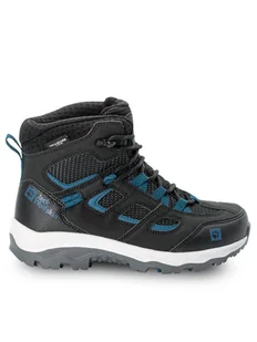 Jack Wolfskin Trekkingi Vojo Texapore Mid K 4042181 Czarny - Buty trekkingowe dziecięce - miniaturka - grafika 1