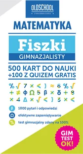 Matematyka Fiszki gimnazjalisty 2014) - Podręczniki dla gimnazjum - miniaturka - grafika 1
