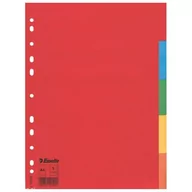 Przekładki do segregatorów - Esselte Przekładki kartonowe kolor 5k. 100199 - miniaturka - grafika 1