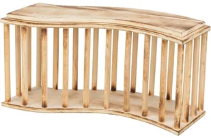 Pa�nik z pokrywk�, drewniany, dla gryzoni, 37 x 19 x13 cm - Akcesoria dla gryzoni - miniaturka - grafika 1