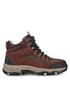 Botki damskie - Skechers Trapery Trego Base Camp 167008/CHOC Brązowy - miniaturka - grafika 1