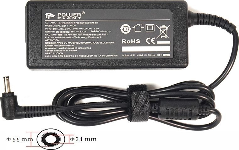 Zasilacz do laptopa Extra Digital Extra Digital Nešiojamo kompiuterio įkroviklis ACER 65W: 19V, 3.42A