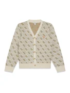 Swetry damskie - Guess Kardigan L6RR12 Z3OE2 Beżowy Regular Fit - miniaturka - grafika 1