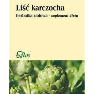 KARCZOCH LIŚĆ suplement diety FLOS 50g - Suplementy naturalne - miniaturka - grafika 1