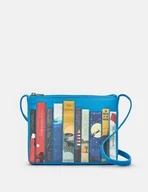 Torebki damskie - Mała niebieska listonoszka damska Literatura Yoshi YB214 - miniaturka - grafika 1