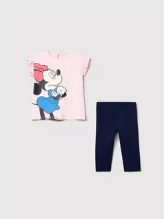 Legginsy - OVS Komplet t-shirt i legginsy 1487486 Różowy Regular Fit - grafika 1