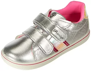 Buty dla dziewczynek - PRIMIGI Psn 18541 sneakersy dziewczęce, srebrny - Argento - 24 EU - grafika 1