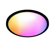 Lampy sufitowe - WiZ - LED RGB Plafon ściemnialny SUPERSLIM LED/22W/230V Wi-Fi czarny - miniaturka - grafika 1