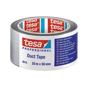 Pozostałe akcesoria malarskie - Taśma profesjonalna naprawcza tkaninowa 25m:48mm srebrna - miniaturka - grafika 1