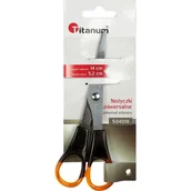 Nożyczki - Titanum Nożyczki uniwersalne BURSZTYNOWE 14 cm (długo$9ć ostrza 5,2 cm) 66781 S04019 7011 - miniaturka - grafika 1