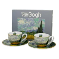 Filiżanki - Filiżanki espresso Van Gogh Wheat Field 90 ml - miniaturka - grafika 1