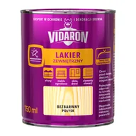 Lakiery do drewna - Lakier zewnętrzny bezbarwny 0,75 l VIDARON - miniaturka - grafika 1