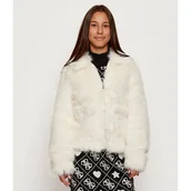 Kurtki i płaszcze dla dziewczynek - Guess Futerko - miniaturka - grafika 1