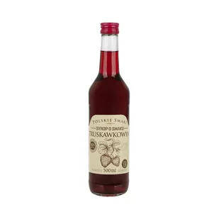 Syrop Polskie Smaki O Smaku Truskawkowym 500 Ml - Syropy i koncentraty owocowe - miniaturka - grafika 1