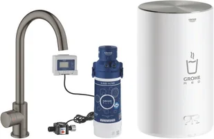 Grohe Red Brushed Hard Graphite 30085Al1 Raty 0% do 10 m-cy -> RRSO 0% - Baterie kuchenne - miniaturka - grafika 1