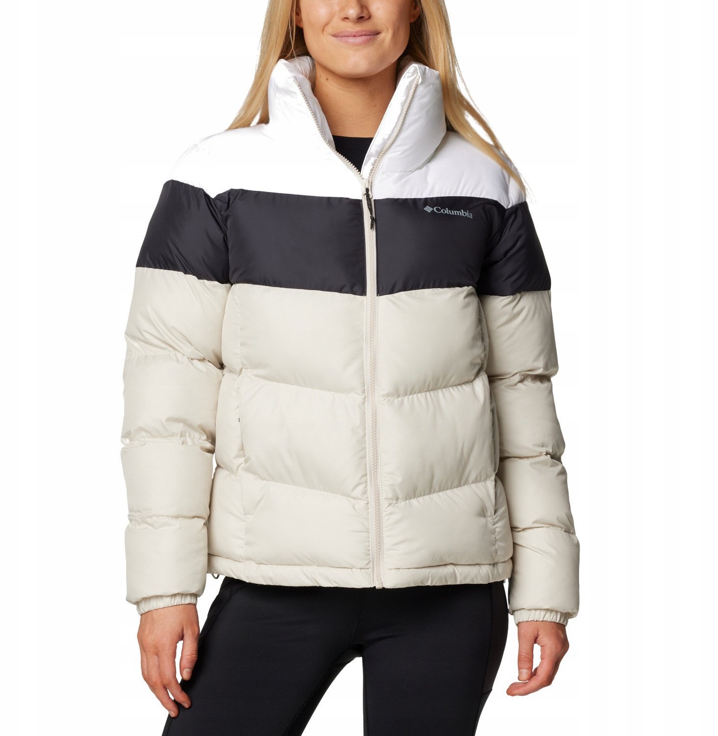 Columbia Puffect II Colorblock Jacket 2088481278 Beżowe L