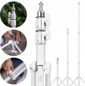 Statywy i uchwyty do lamp - Statyw oświetleniowy Newell Taranis - biały - miniaturka - grafika 1