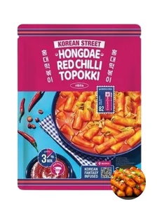 Topokki danie instant z sosem chilli ostrym hongdae gotowe w 3 minuty 163g - Przyprawy i zioła sypkie - miniaturka - grafika 1