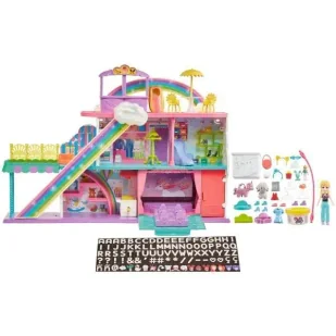 Polly Pocket ZestawTęczowe Centrum Handlowe - Mattel - Akcesoria dla lalek - miniaturka - grafika 1