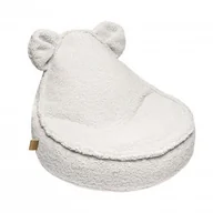 Fotele i pufy dla dzieci - Bearly sako bag teddy kremowy - miniaturka - grafika 1