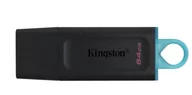 Pendrive - KINGSTON 64GB USB3.2 Gen 1 DataTraveler Exodia Black + Teal - miniaturka - grafika 1