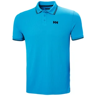 Męska koszulka polo Helly Hansen Kos Polo cyan - M - Koszulki męskie - miniaturka - grafika 1