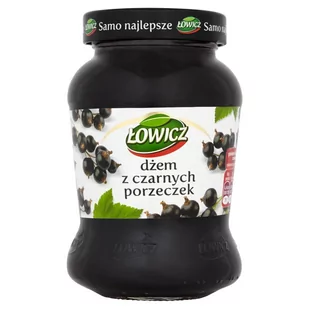 Łowicz dżem czarna porzeczka 450g - Dżem - miniaturka - grafika 1