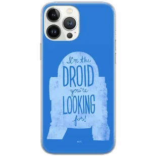 ERT GROUP etui na telefon Apple Iphone 13 PRO, case oryginalny i oficjalnie licencjonowany przez Star Wars, wzór R2D2 006, optymalnie dopasowane, plecki z TPU - Etui i futerały do telefonów - miniaturka - grafika 1