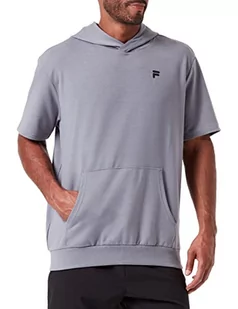 FILA Męska bluza z kapturem RAFAH Short Sleeve Hoody, Night Owl, XXL - Bluzy męskie - miniaturka - grafika 1
