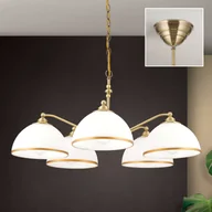 Lampy sufitowe - Żyrandol Old Lamp zawieszenie łańcuchowe, 5-pkt. - miniaturka - grafika 1