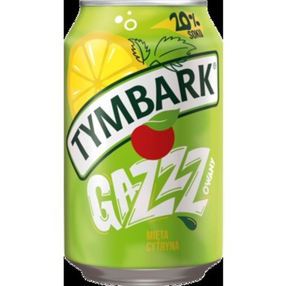 Tymbark Gazowany Cytryna Mięta 330 ml